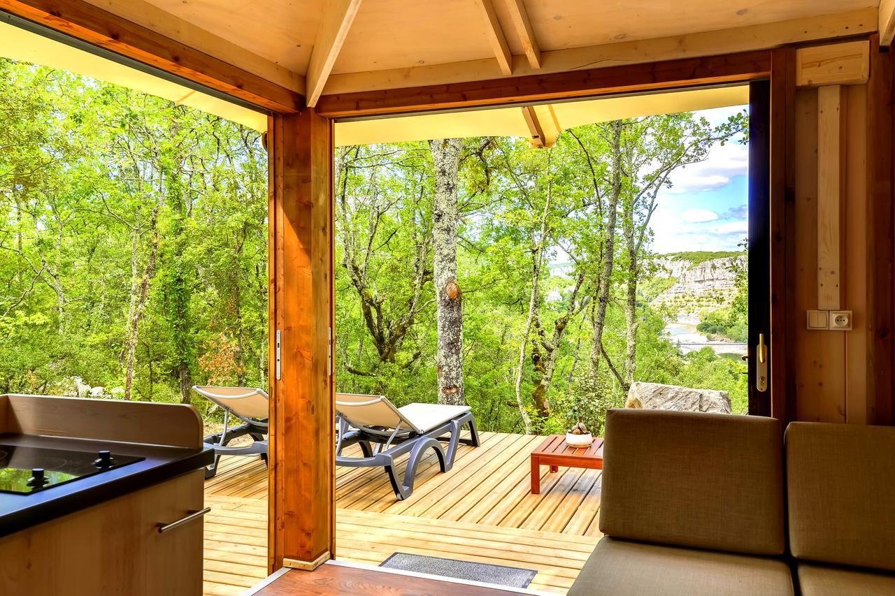בלאזוק Cabanes Lodges Le Serviere מראה חיצוני תמונה